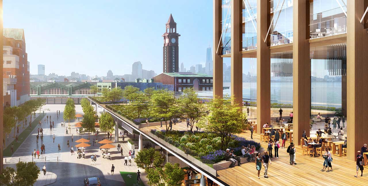Hoboken Yard Redevelopment showcases mixed-use space on the waterfront