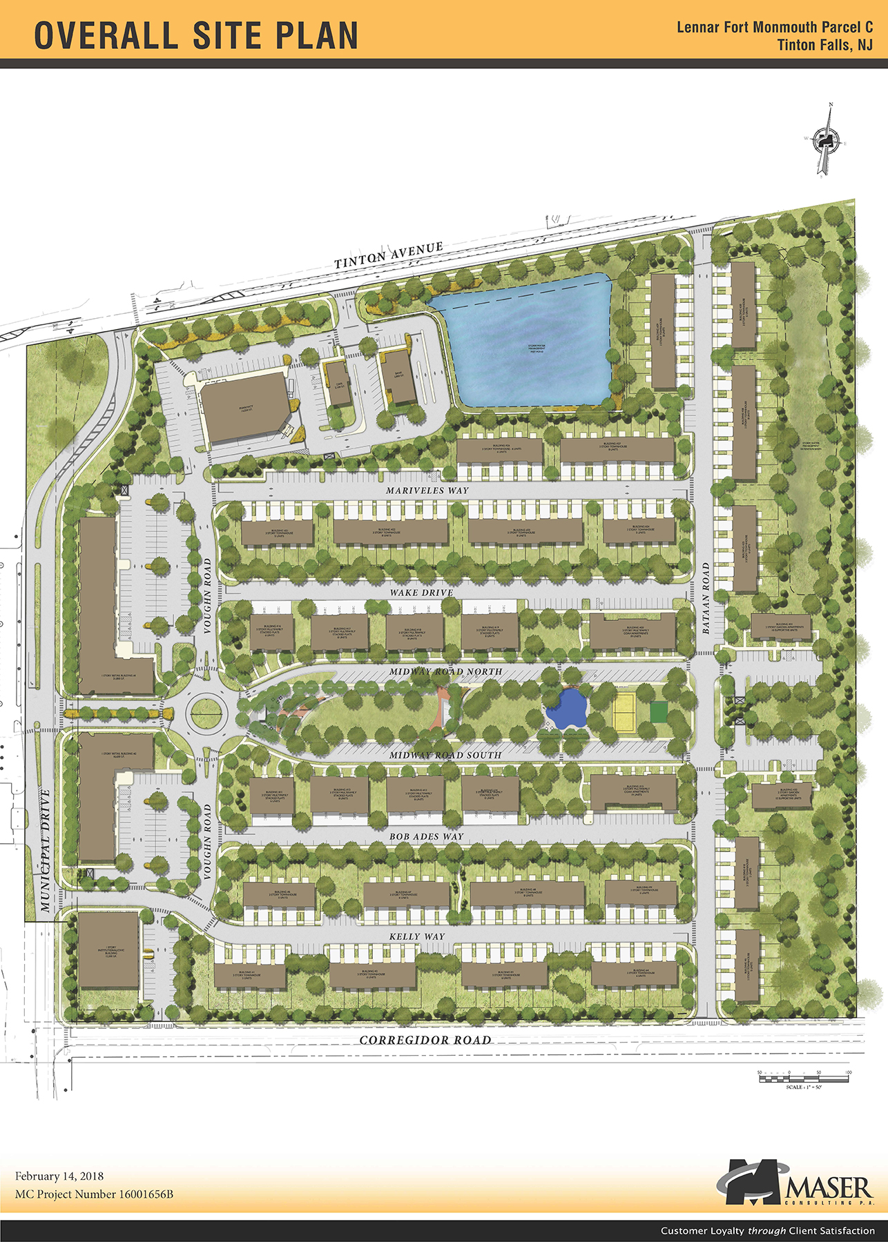 Site Plan for Fort Monmouth Redevelopment