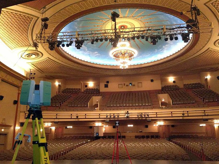 Count basie theater laser scanning maser consulting pa
