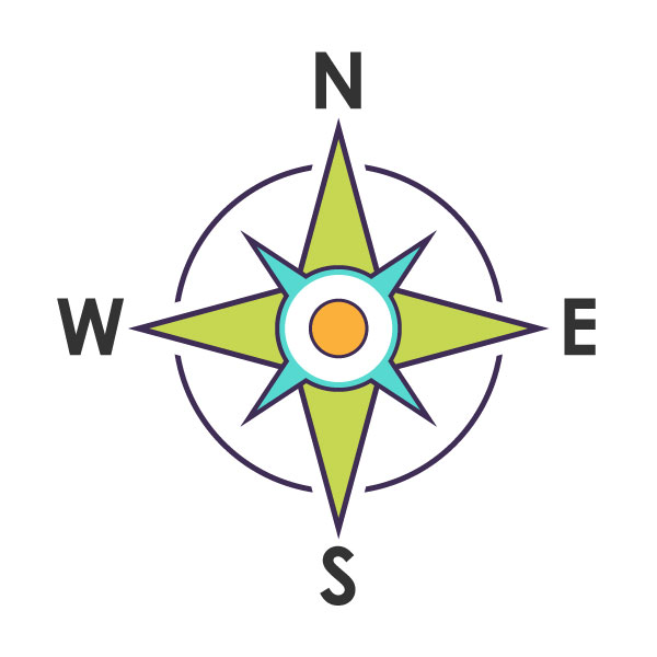 Compass Indicating Direction